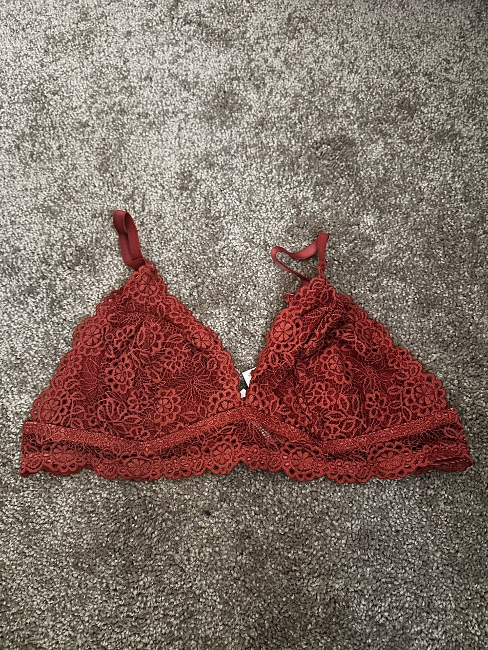 Colsie Floral Lace Bralette Size XL 0137